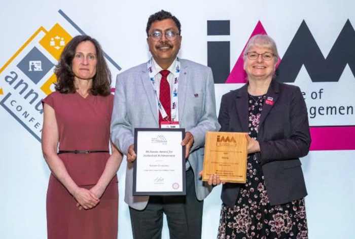 POWERGRID Director (Ope) conferred ‘McKeown Award for Individual Achievement’